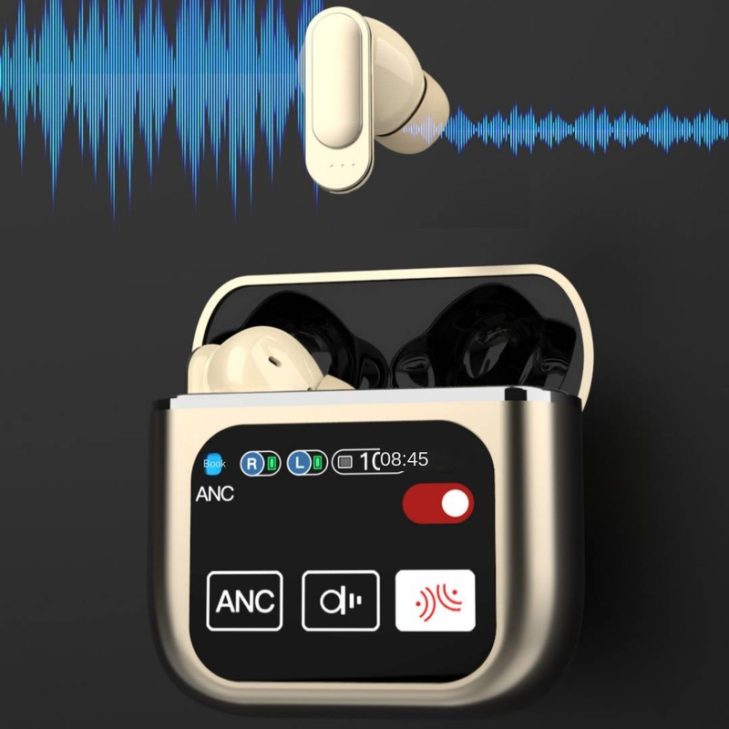 SE60 intelligent full-colour touch screen music multifunction bluetooth headset ANC noise reduction in-ear ultra-long life sports outdoor_voghion.com