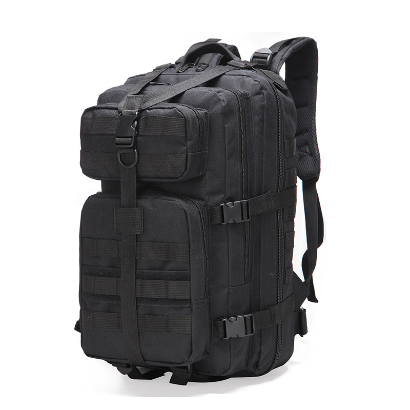 Mochila tática Spot 3P Attack para atividades ao ar livre, mochila de montanhismo com alça dupla, bolsa camuflada à prova d'água, 35L, bolsa média 3P_voghion.com