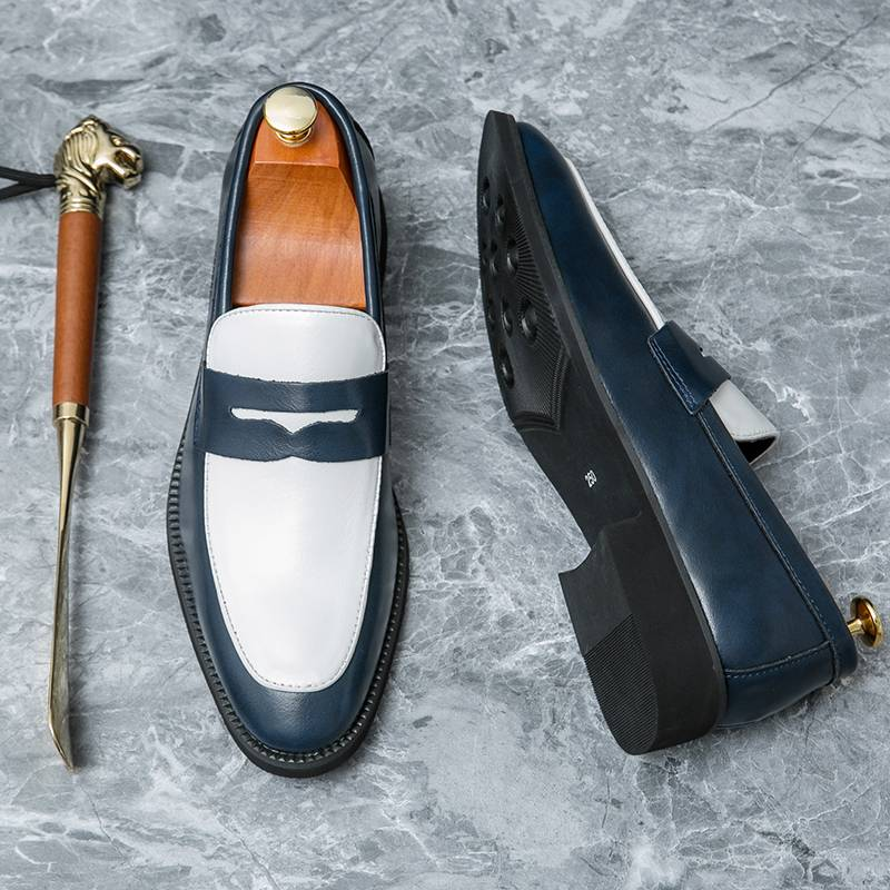 Handmade Shoes Casual Shoes For Men Flat Platform Walking Shoes Outdoor Footwear Loafers Breathable Sneakers_voghion.com