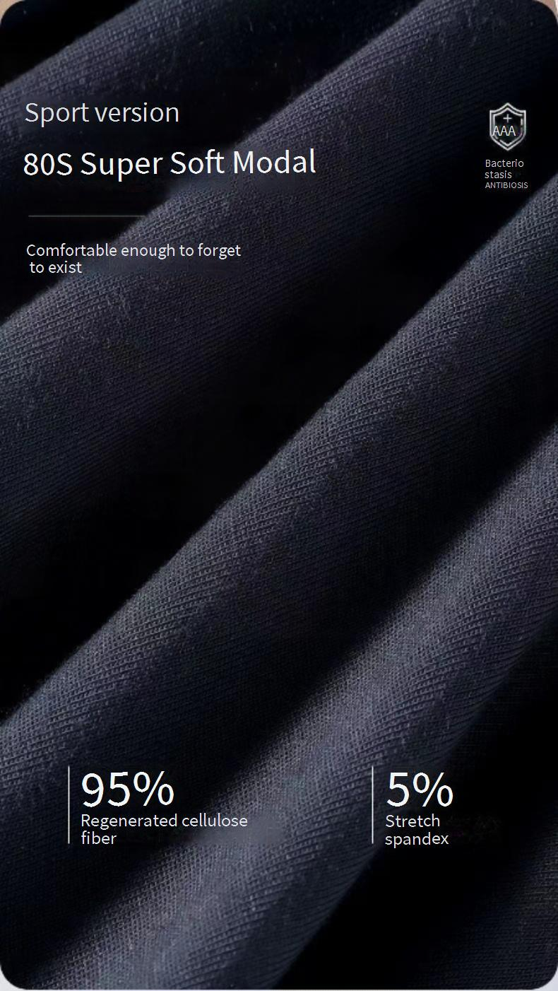 Men's Extended Size Anti-Chafing Sports Underwear - Breathable Mesh Quick-Dry Boxer Briefs For Running & Gym_voghion.com