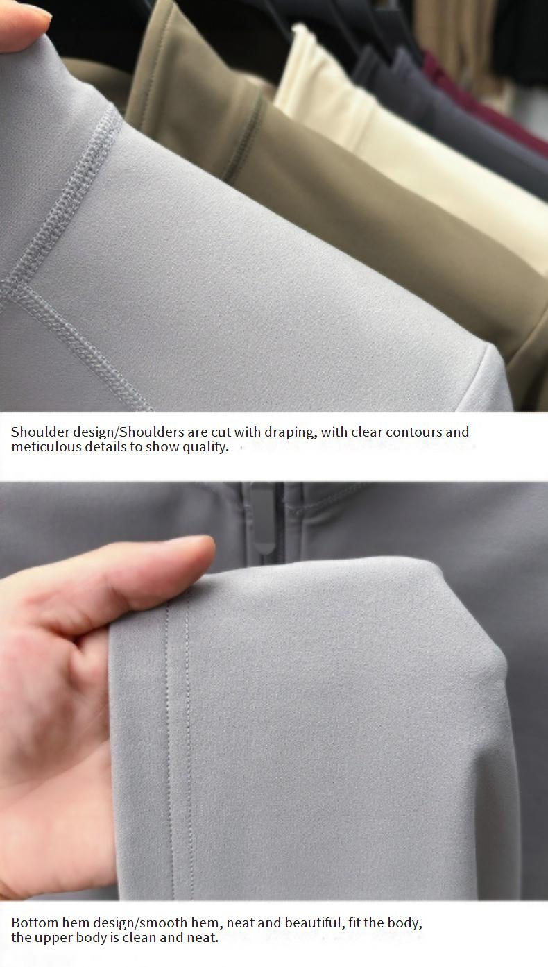 Herren-Sweatshirt mit halbem Reißverschluss und Stehkragen – Verdickter, bequemer Langarmpullover für die Freizeit_voghion.com