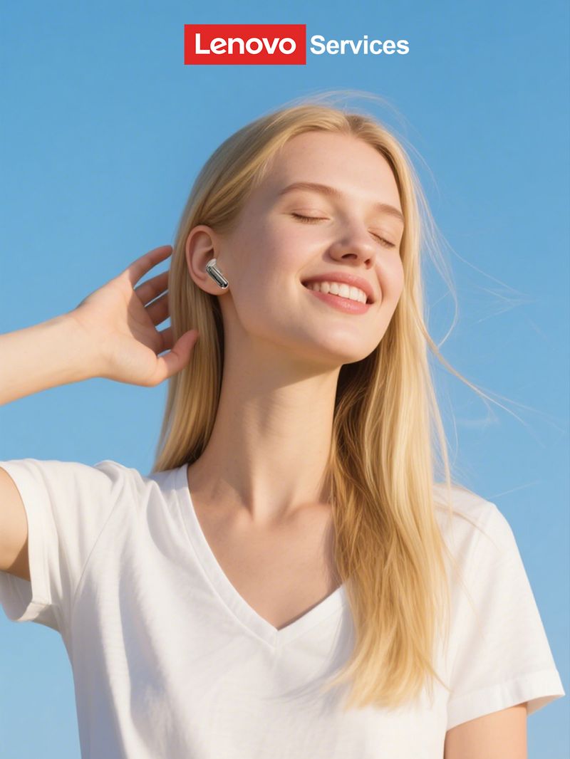 Original Lenovo LE208 TWS Bluetooth 6.0 Kabellose Leder-Ohrhörer Stereo ENC Noise Cancelling-Kopfhörer 38 ms Gaming-Headset mit geringer Latenz_voghion.com