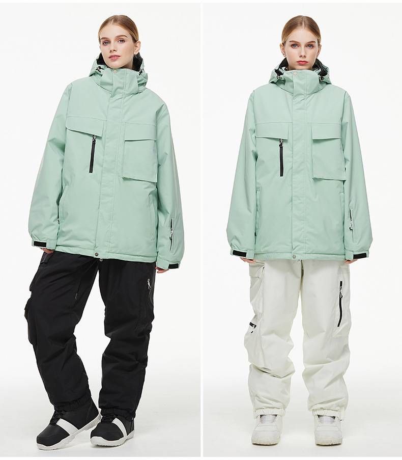 NOKO-Men's And Women's Ski Suit Sets For The Winter. Waterproof And Warm Snowboard Jackets._voghion.com