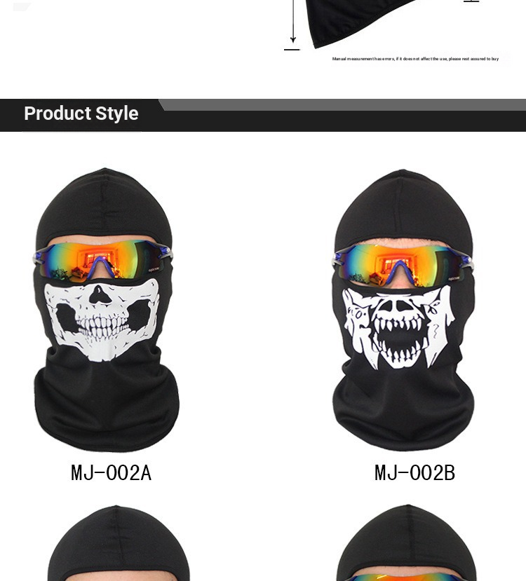 Cycling Masks, Call Of Duty Tactical Ghost Masks, Head Coverings, Skull Heads, Outdoor Cold Masks_voghion.com