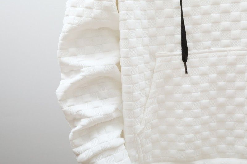 Herbst Langarm Herren Kapuzen Reißverschluss Zugangskontrolle Jacquard Mode Pullover_voghion.com