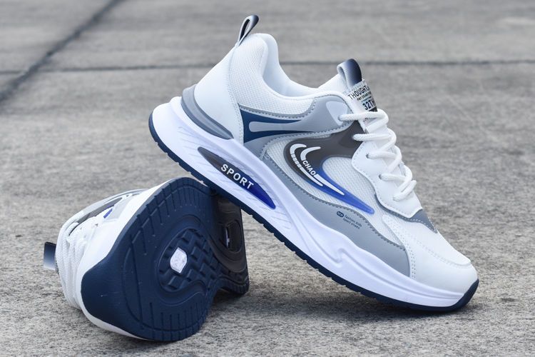 Chaussures de course décontractées et respirantes en maille pour hommes, nouvelle collection printemps-été 2024_voghion.com