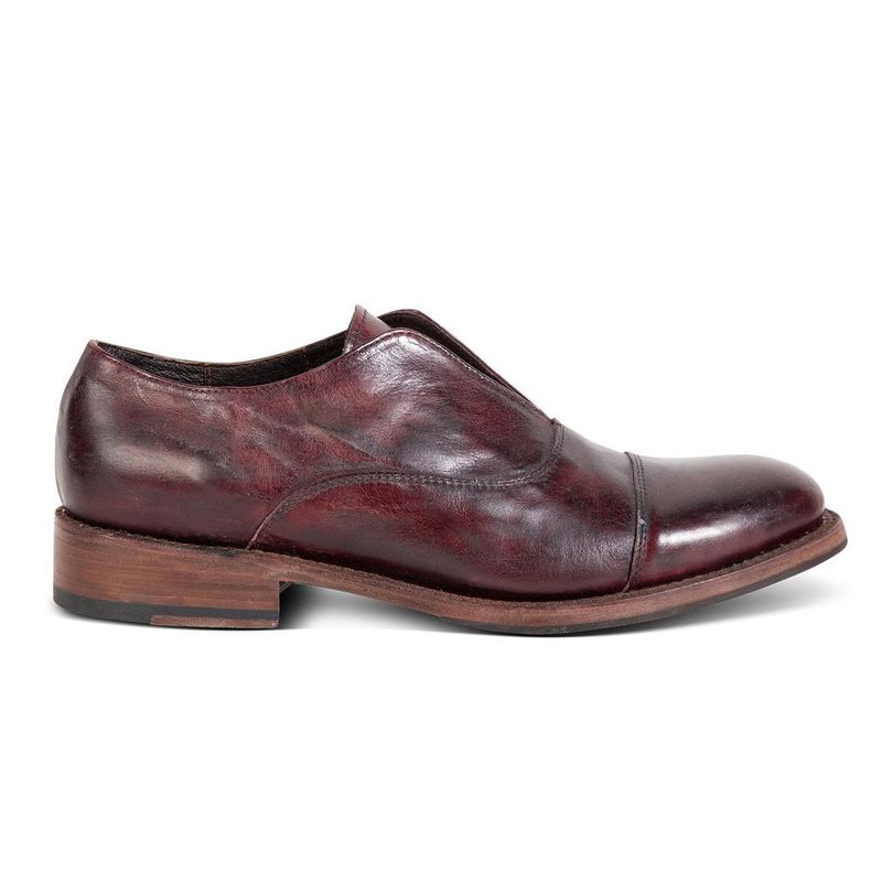 Scarpe casual da uomo in pelle con tacco basso e testa tonda, di qualità imbattibile, 2025_voghion.com