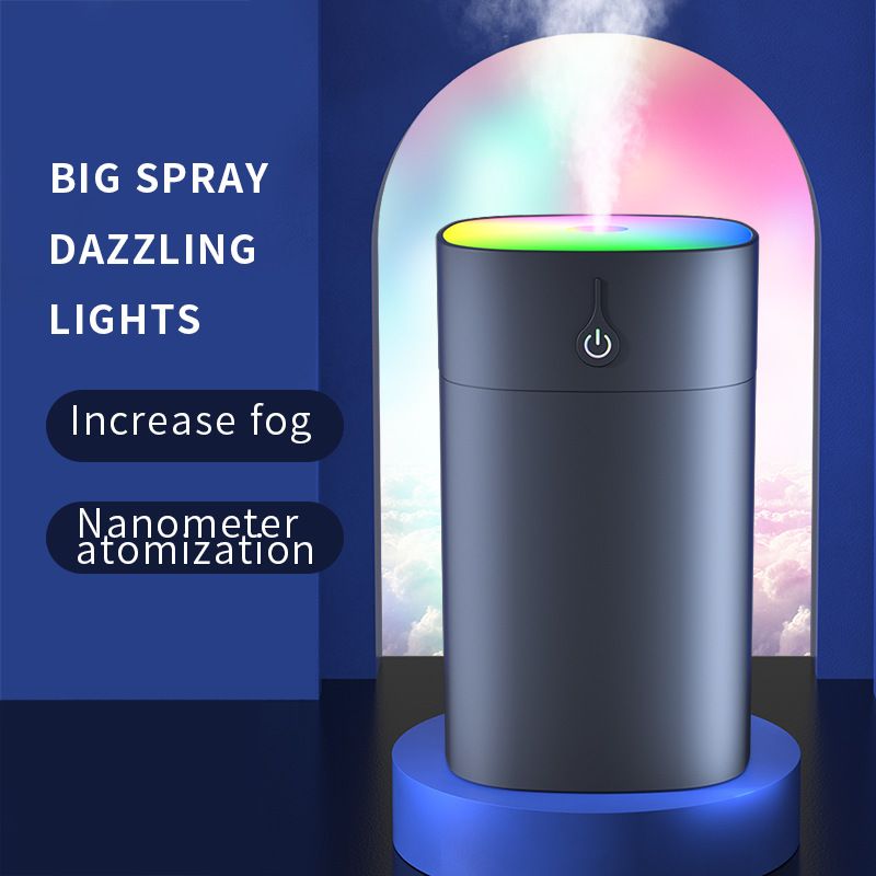 Luchtverfrisser 400ML Luchtbevochtiger Huishoudelijk Klein Stil Slaapkamer Auto USB Kantoor Desktop Draagbaar Aromatherapie Machine Automatische Geur_voghion.com