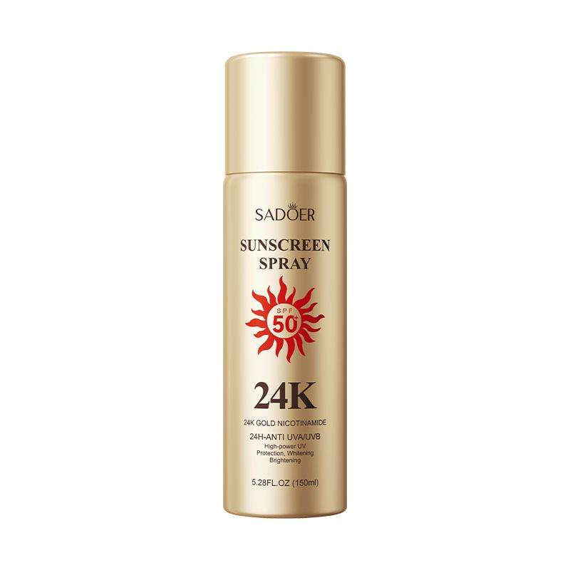 All English SADOER Gold Spray UV-Anti-Schweiß-Sonnenschutz für den Außenbereich_voghion.com