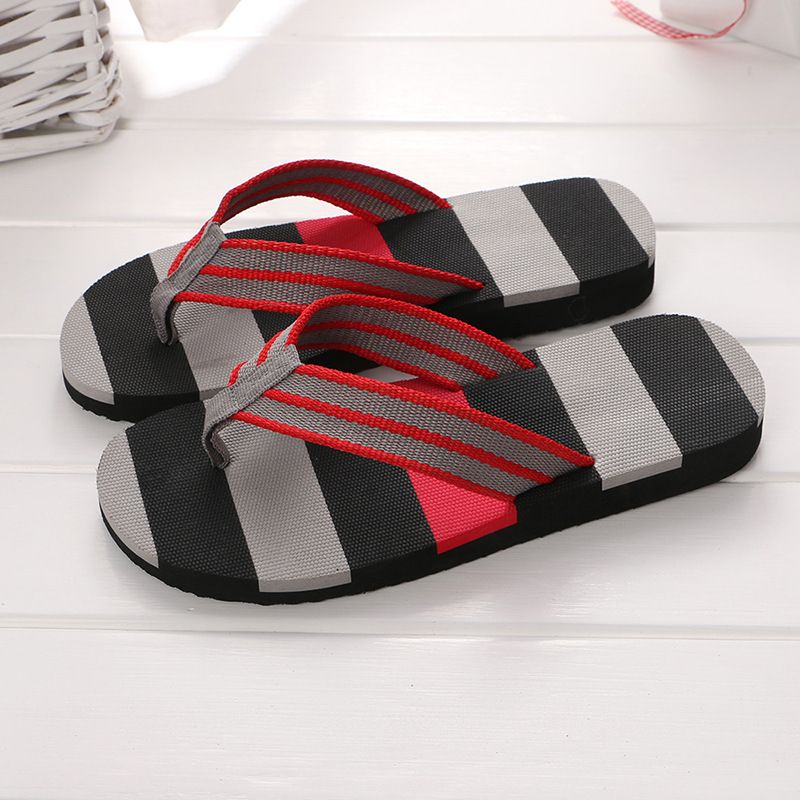 Pantofole casual da uomo a spina di pesce, sandali antiscivolo con suola morbida, versione estiva coreana 2019, di qualità imbattibile_voghion.com