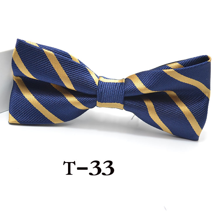 Men's Ties & Handkerchiefs business formal wear, jacquard bow tie, groom, best man, emcee, bow tie, ready stock wholesale available_voghion.com