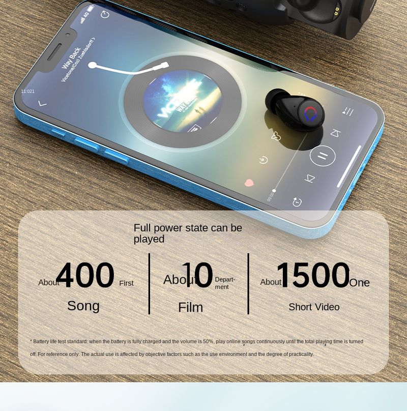 Outdoor Portable Wireless Bluetooth Speaker with Bluetooth Headset and Cool Ambience Light_voghion.com