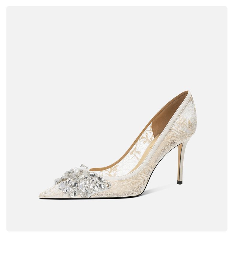 Nouvelles chaussures à talons hauts à bout pointu et à lacets, élégantes et à la mode, style décontracté et décontracté_voghion.com