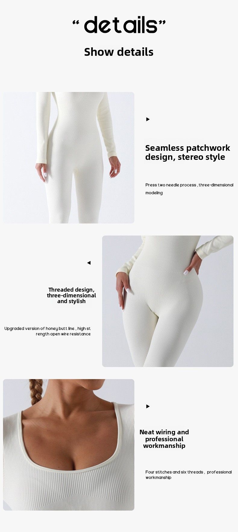 Clearan No Returns Seamless Yoga Integrated Sports Training Fitness Suit High Elasticity Tummy Control Shaping_voghion.com