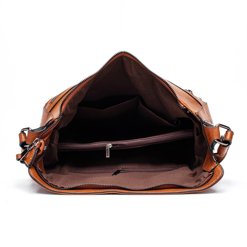Designer modetrend Herfst en winter nieuwe damestas met rits Tote bag schoudertas crossbody tas_voghion.com