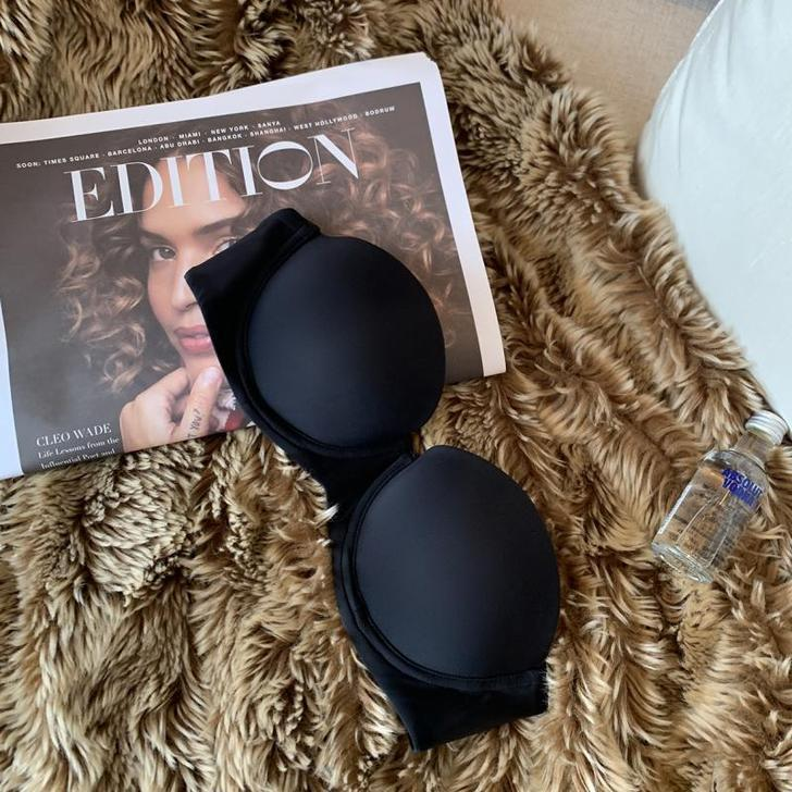 Women's Intimates Smooth Seamless Half Cup Underwear Women's Thin Soft Steel Ring Adjustable Top Thin Bottom Thick Bra Sexy Push Up Bra_voghion.com