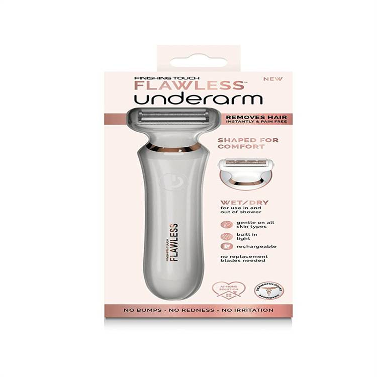 Cy Flawless Elektrischer Achselhaarentferner für Frauen – Schmerzloser und wasserdichter, per USB wiederaufladbarer Rasierer mit Doppelklingensystem – Glatte Haut für die Bikinizone_voghion.com