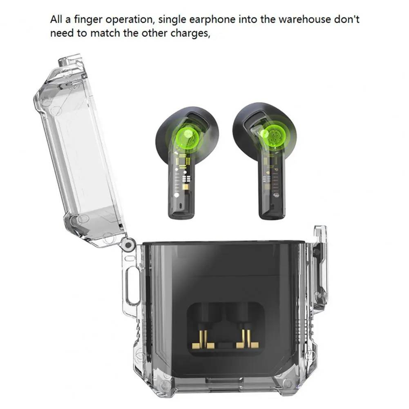 X3 Nuovo auricolare Bluetooth wireless in-ear per sport e tempo libero, per uomini e donne, con bassi potenti e cuffie per giochi eSport_voghion.com