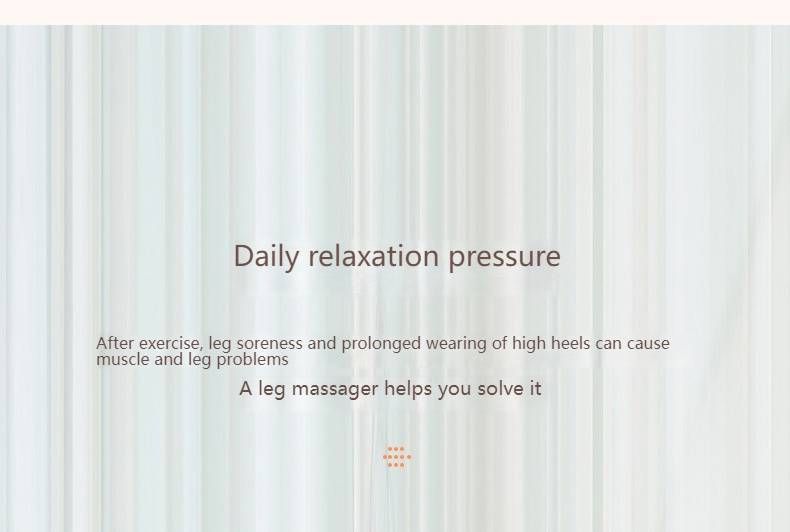 Masseur électrique pour jambes avec compression d'air et chaleur – Thérapie 3 en 1 pour les mollets, circulation et relaxation (gris/rose, 3 vitesses, chauffage)_voghion.com