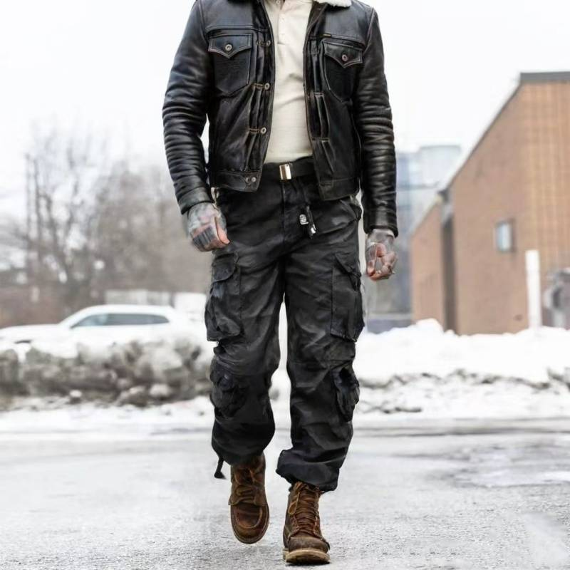 Spodnie męskie casualowe Outdoor Tactical Camouflage Spodnie długie Spodnie ogrodniczki Spodnie brygadowe wojskowe Spodnie taktyczne Spodnie szturmowe z kieszeniami_voghion.com
