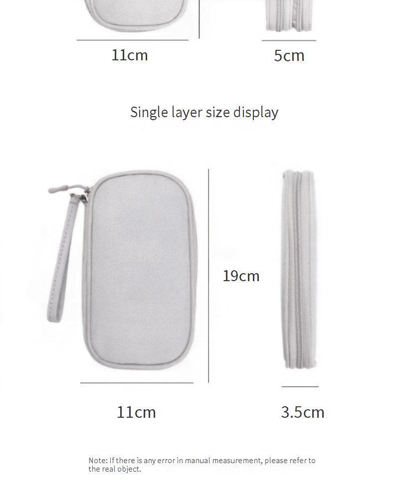 İnce Kart ve Teknoloji Düzenleyici – Kimlikler, Kredi Kartları ve USB Bellekler İçin Kompakt Seyahat Cüzdanı (Oxford Kumaş, Modern Renkler)_voghion.com