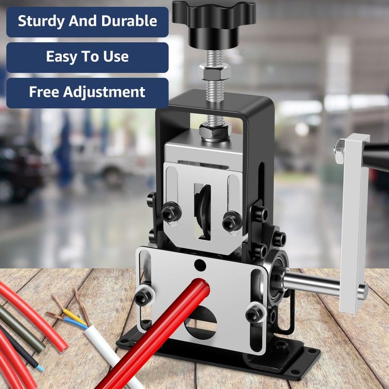 1-70mm Manual Stripper/Drill Powered Stripping Tool Portable Copper Scrap Wire Stripper_voghion.com