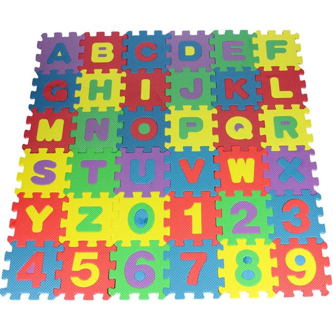 Tappetino da pavimento con lettere digitali, tappetino da pavimento per bambini, puzzle, giocattoli educativi, tappetino da gattonare per bambini, tappetino da pavimento in schiuma, giocattoli_voghion.com