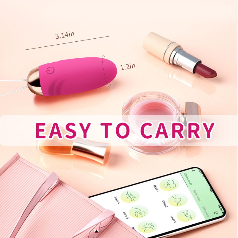Ασύρματο Bluetooth APP Dildo Vibrator Clitoris Stimulator G Spot Massager Φορέστε δονούμενα παιχνίδια σεξουαλικού αυγού για γυναίκες ενήλικες_voghion.com