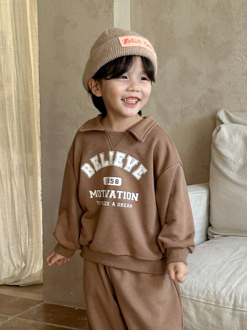 Kinderkleding Kinderen Herfst Sport Pak Meisjes Nieuwe Lente En Herfst Baby Casual Jongens Trui Tweedelig Pak_voghion.com