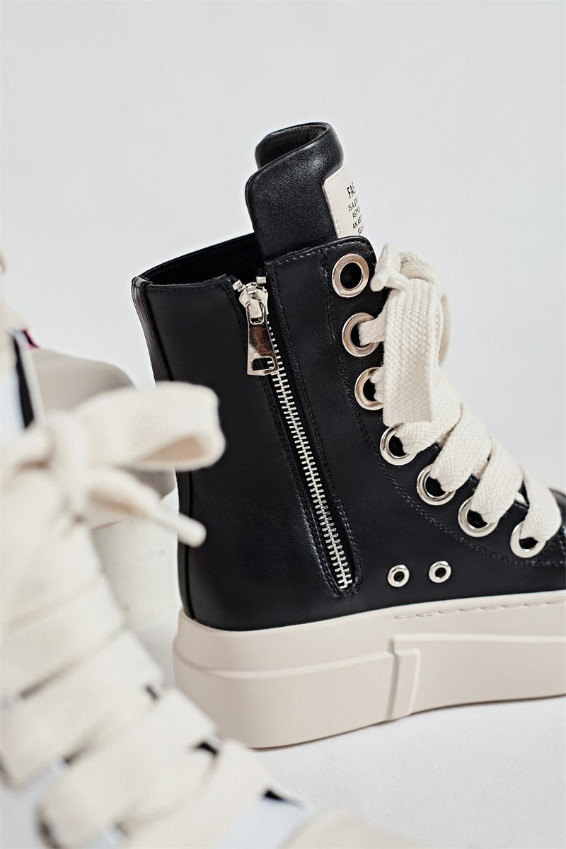 Herrskor Stor storlek Damskor Skor Par High Top Sneakers Supply All Match Tjock botten förhöjning Herrskor_voghion.com