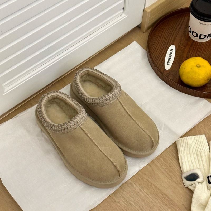 Pantofole Tazz da uomo e da donna, pantofole in pelliccia Tasman, classiche, ultra mini, con plateau, in pelle scamosciata e montone, scarpe invernali calde, stivaletti da donna_voghion.com