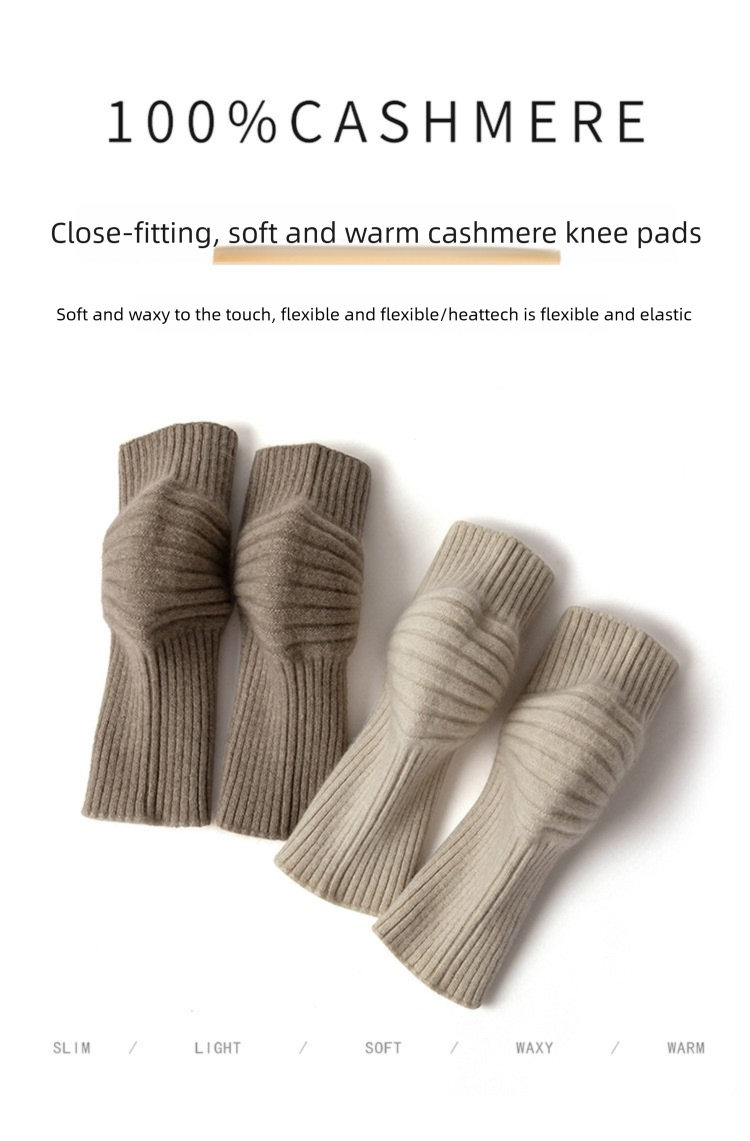 100% cuscinetti per uomo e donna, supporto per ginocchio invernale in puro cashmere caldo e spesso per gambe vecchie e fredde, manicotti per articolazioni per ciclismo_voghion.com