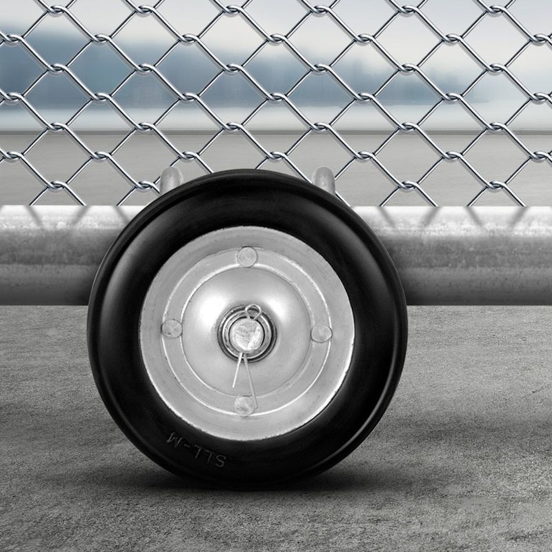 Duty Kit Gate Sliding Adjustable 6' Heavy 600 Hardware Rolling Load Lbs_voghion.com