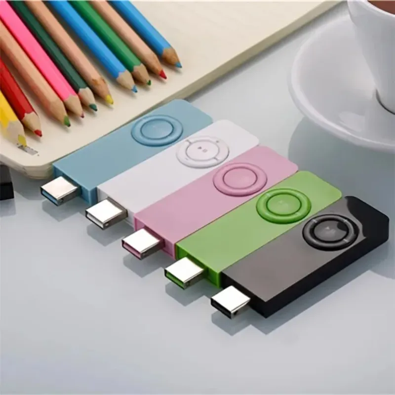 Portable In-Line Mini U Disk MP3 USB 2.0 Lossless Sound Music Media Player Supports Micro TF Card_voghion.com