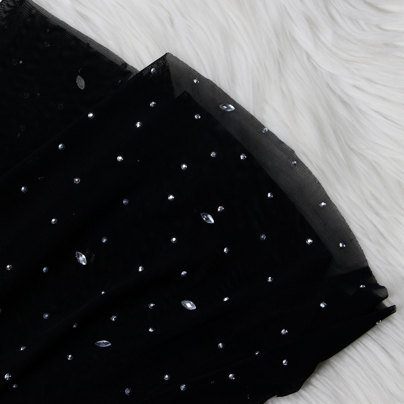 Women's fashion sexy slim drill dress_voghion.com