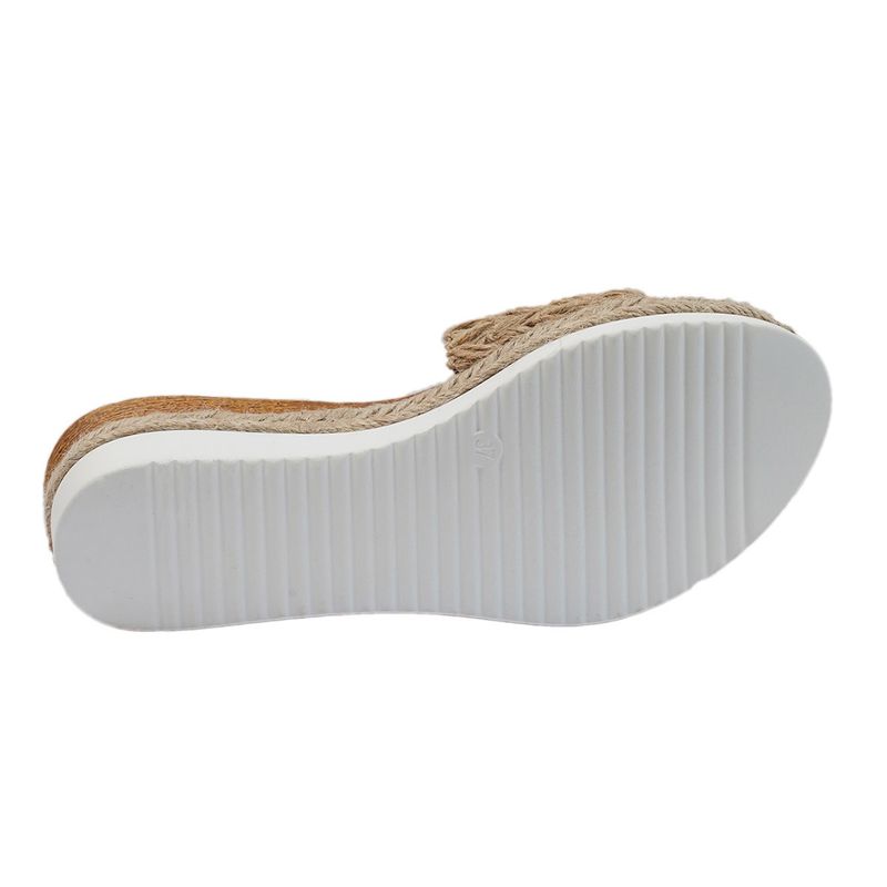 Damskor Kilklacktofflor för kvinnor Vår och sommar Nya tjocka sulor Casual vävda fiskmunnsandaler_voghion.com