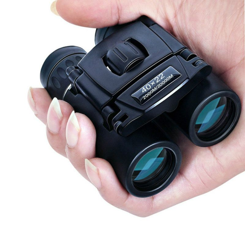 40x22 HD Powerful Binoculars 2000M Long Range Folding Mini Telescope BAK4 FMC Optics For Hunting Sports Outdoor Camping_voghion.com