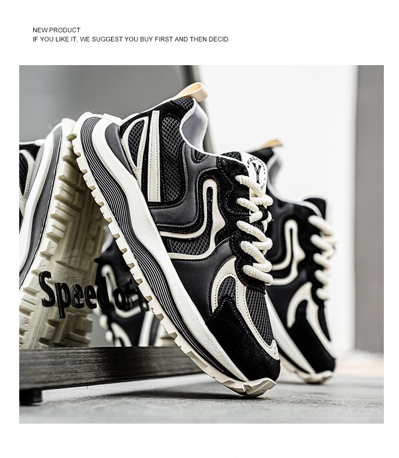 Scarpe da ginnastica casual versatili traspiranti in mesh estive 2025 da uomo, con suola morbida, leggere, da corsa, per papà_voghion.com
