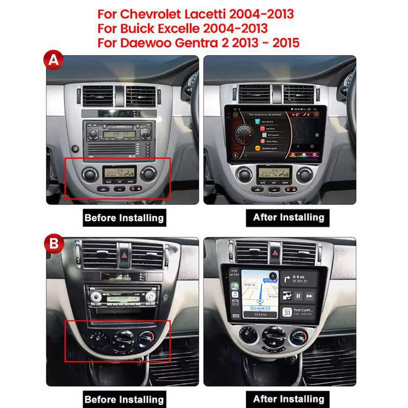 Koskee Buick Excelle Navigator Chevrolet Lacetti Car Multimedia Playeriä_voghion.com