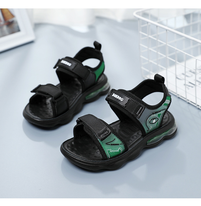 Mother&Kids Boys' shoes Summer light cushioned beach shoes for kids with soft soles open-toed sandals for kids_voghion.com