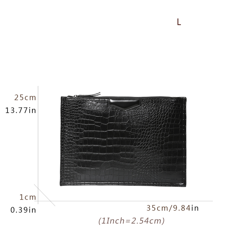 Top Quality Crocodile Men's Clutch Large Capacity Wallet and Designer Brand Business Bag and 2023 New in PU Leather_voghion.com