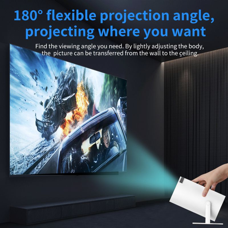 Proiettore Cannon 1030P Ufficio Camera da letto Proiezione Home 4K Cinema 120 Lumen HT5_voghion.com