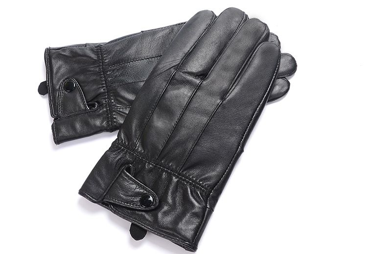 Guanti da uomo in vera pelle di pecora, morbidi e caldi, per sport all'aria aperta, lavoro, tempo libero, guida, ciclismo_voghion.com