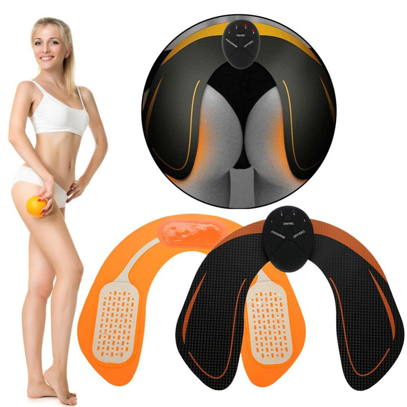 Usb recarregável sem fio ems estimulador muscular abs treinador muscular abdominal toner corpo fiess hip trainer moldar remendo_voghion.com