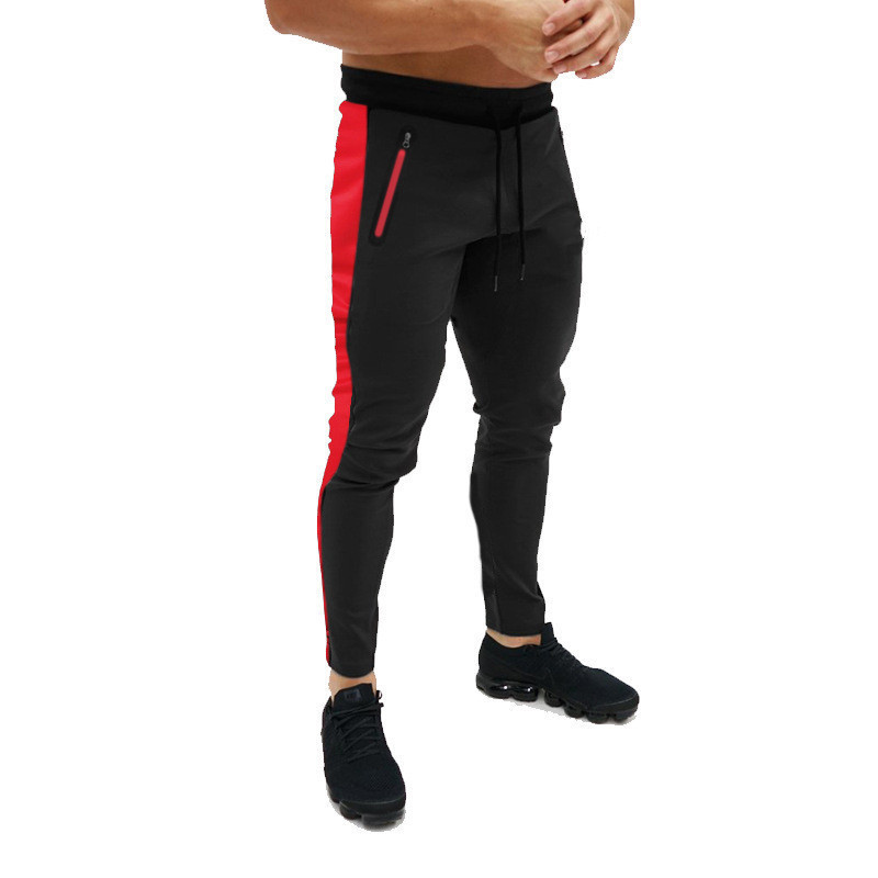 2025 New Sport Pants Men Running Pants With Zipper Pockets Men Training And Joggings Pants Casual Sportwear Pants For Men_voghion.com