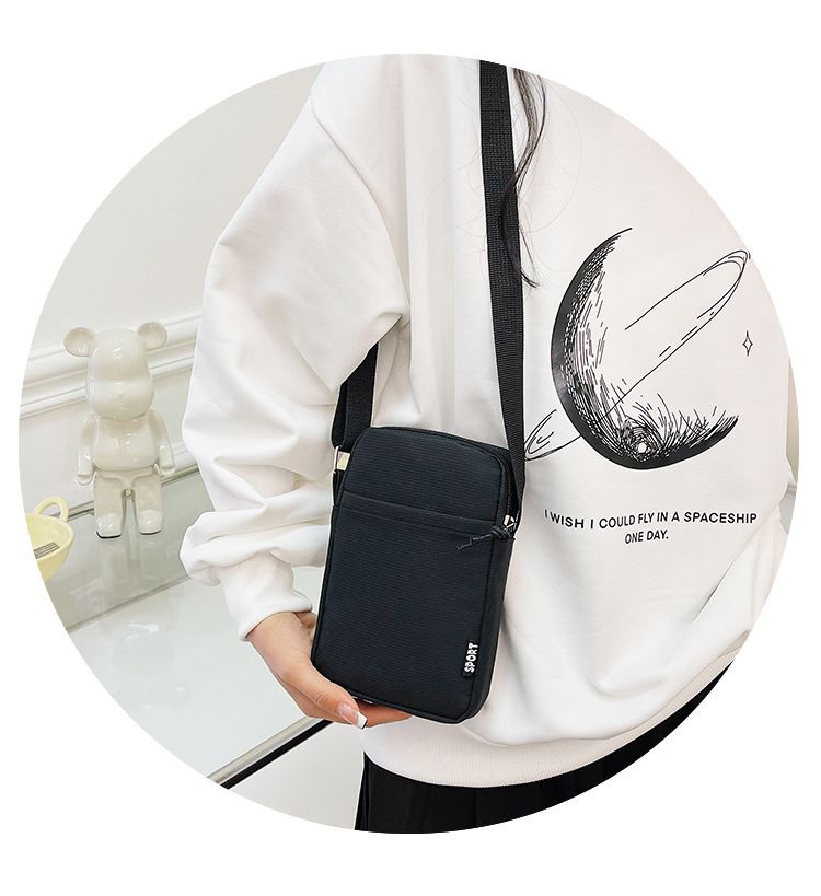 Nuova moda cellulare donna messenger mini piccola borsa a tracolla tutto abbinato appesa al collo portamonete borsa verticale_voghion.com