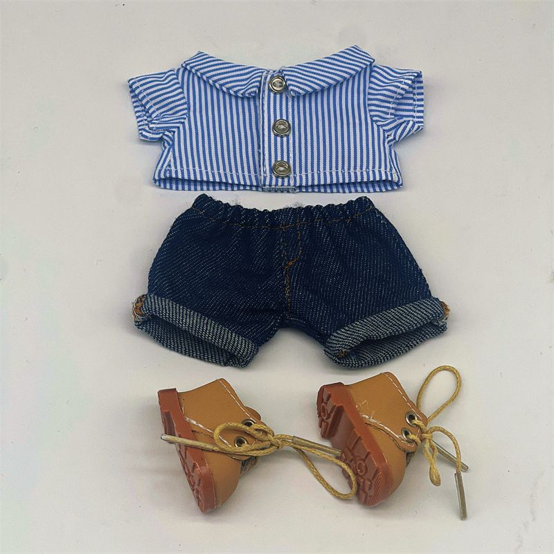 Doll Clothes Spot LBB LBB Party Summer Series Baby Clothes Shirt Jeans Vinyl Plush First And Second Generation_voghion.com