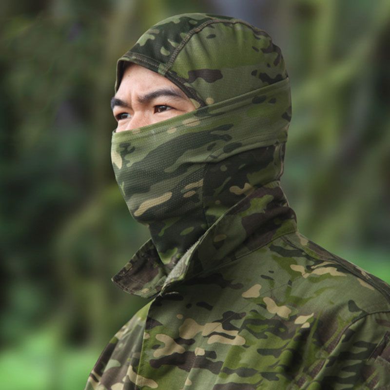 Pasamontañas de camuflaje para hombre, máscara integral CS para esquí, ciclismo, caza, cubierta para cabeza y cuello, forro para casco, gorra, bufanda multicámara_voghion.com