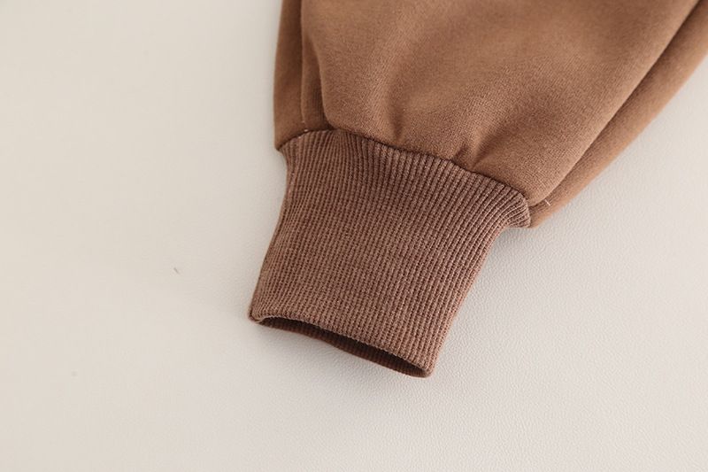 Nuove ragazze, neonati, primavera e autunno, felpa con cappuccio casual in stile western, set due pezzi per vestiti per neonati, abbigliamento per bambini alla moda_voghion.com