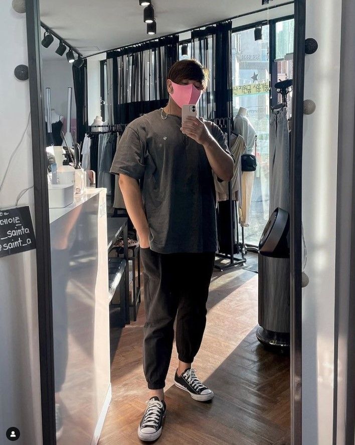 Muscle Spring/Summer New Men's Sports Running Fitness Training Cotton Loose Elastic Oversize Short Sleeve T-shirt_voghion.com